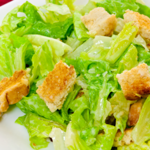 (party Bowl) House Caesar salad, with challah croutons (GLUTEN) and a cre@my garlic dressing