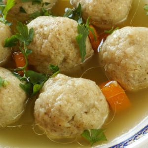 matza ball "Kneidelach" (4 pcs) - Pesach (Gluten/שרויה)