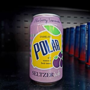 Polar berry-lemon aid seltzer