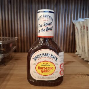 Sweet baby Ray's BBQ sauce
