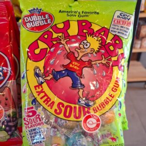 cry baby extra sour bubble gum