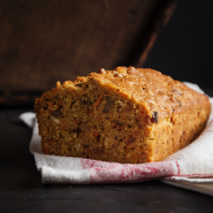 Homemade carrot cake